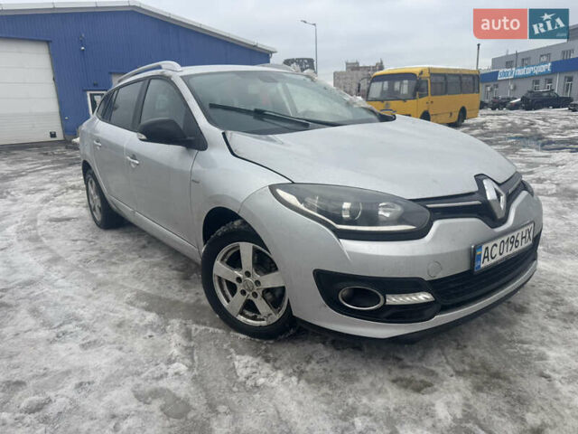 Серый Рено Меган, объемом двигателя 1.46 л и пробегом 196 тыс. км за 6300 $, фото 1 на Automoto.ua