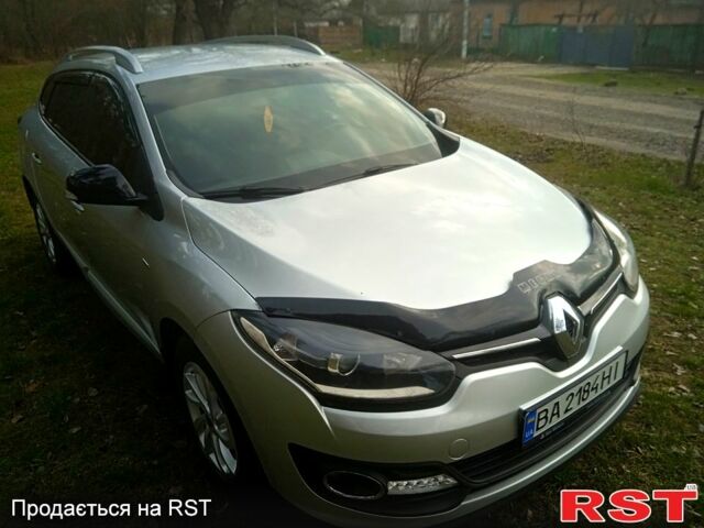 Серый Рено Меган, объемом двигателя 1.6 л и пробегом 288 тыс. км за 7900 $, фото 1 на Automoto.ua