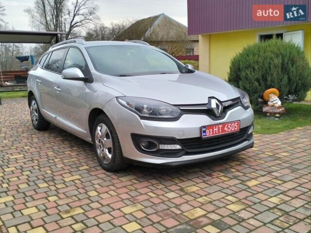 Серый Рено Меган, объемом двигателя 1.5 л и пробегом 244 тыс. км за 7900 $, фото 1 на Automoto.ua