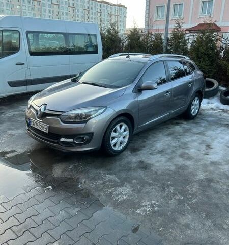 Серый Рено Меган, объемом двигателя 1.46 л и пробегом 201 тыс. км за 9200 $, фото 1 на Automoto.ua