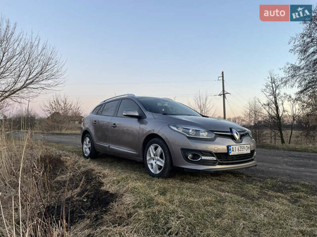 Сірий Рено Меган, об'ємом двигуна 1.46 л та пробігом 217 тис. км за 9600 $, фото 1 на Automoto.ua