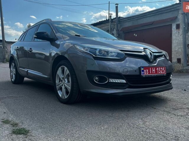 Сірий Рено Меган, об'ємом двигуна 1.5 л та пробігом 185 тис. км за 8999 $, фото 1 на Automoto.ua