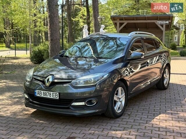 Серый Рено Меган, объемом двигателя 1.5 л и пробегом 320 тыс. км за 7500 $, фото 1 на Automoto.ua