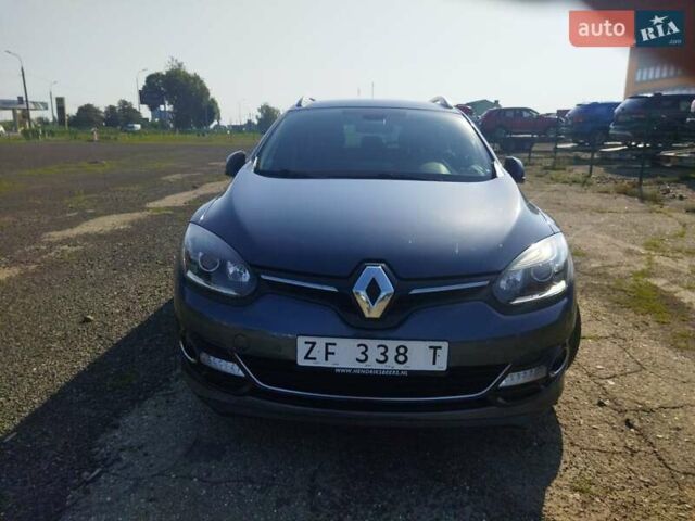 Серый Рено Меган, объемом двигателя 1.5 л и пробегом 193 тыс. км за 10000 $, фото 1 на Automoto.ua