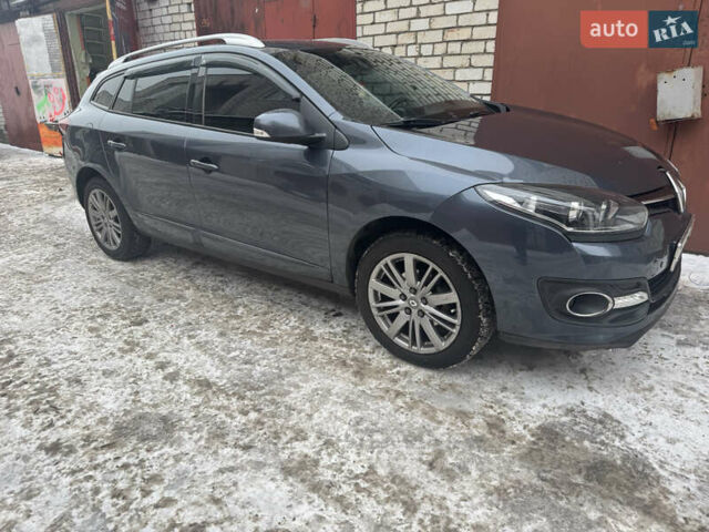 Серый Рено Меган, объемом двигателя 1.5 л и пробегом 205 тыс. км за 10000 $, фото 1 на Automoto.ua