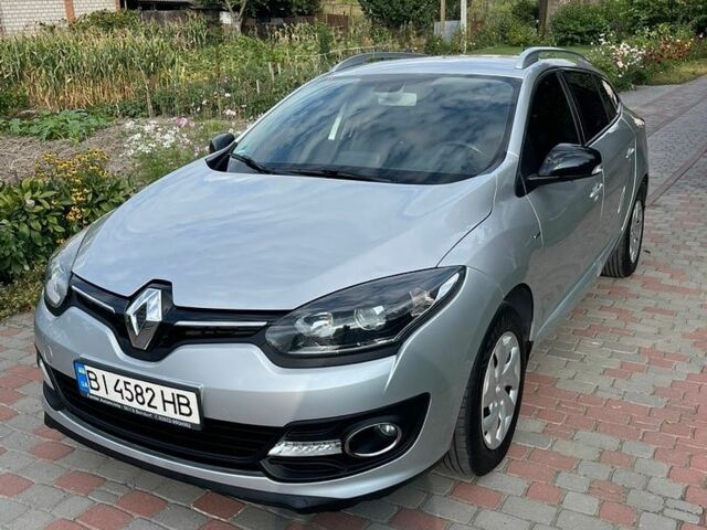 Серый Рено Меган, объемом двигателя 1.46 л и пробегом 231 тыс. км за 8300 $, фото 1 на Automoto.ua