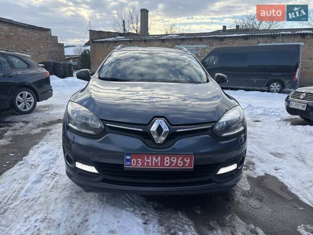 Серый Рено Меган, объемом двигателя 1.5 л и пробегом 235 тыс. км за 9600 $, фото 1 на Automoto.ua