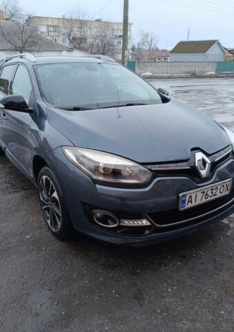 Серый Рено Меган, объемом двигателя 1.6 л и пробегом 235 тыс. км за 7300 $, фото 1 на Automoto.ua