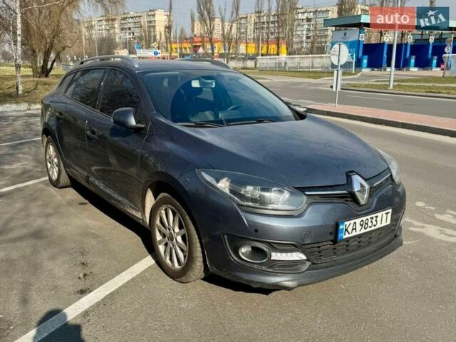 Сірий Рено Меган, об'ємом двигуна 1.5 л та пробігом 251 тис. км за 9500 $, фото 1 на Automoto.ua