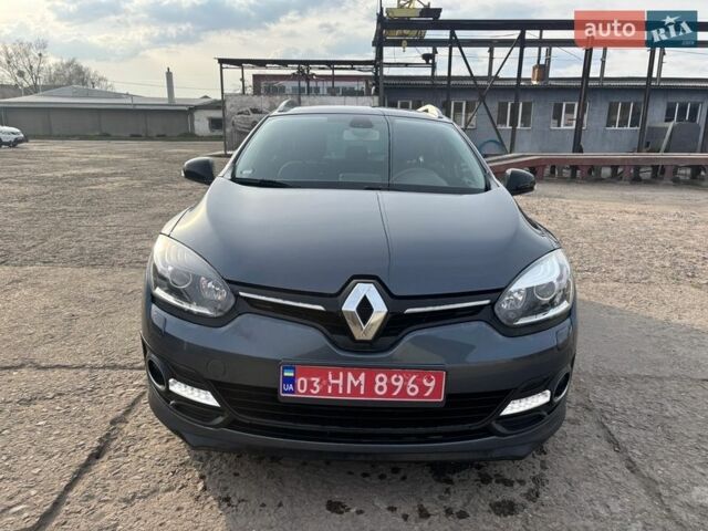 Серый Рено Меган, объемом двигателя 1.5 л и пробегом 235 тыс. км за 8990 $, фото 1 на Automoto.ua
