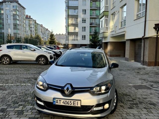 Серый Рено Меган, объемом двигателя 1.5 л и пробегом 243 тыс. км за 8600 $, фото 1 на Automoto.ua