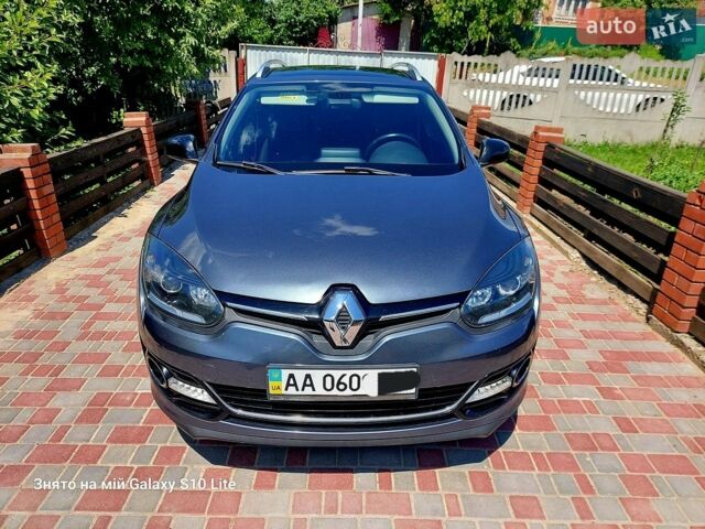 Сірий Рено Меган, об'ємом двигуна 1.5 л та пробігом 233 тис. км за 8950 $, фото 1 на Automoto.ua