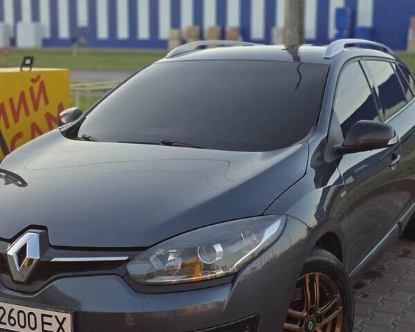 Серый Рено Меган, объемом двигателя 1.6 л и пробегом 256 тыс. км за 9900 $, фото 1 на Automoto.ua