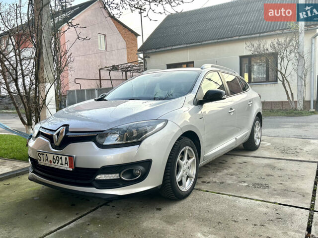 Сірий Рено Меган, об'ємом двигуна 1.5 л та пробігом 165 тис. км за 8300 $, фото 1 на Automoto.ua