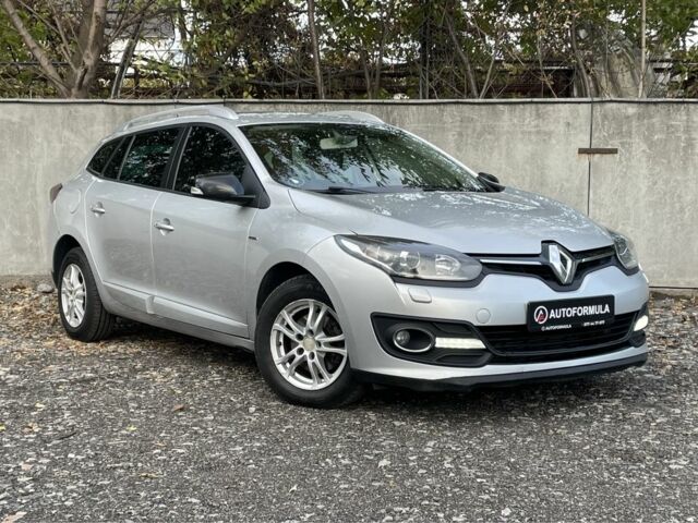 Серый Рено Меган, объемом двигателя 1.5 л и пробегом 206 тыс. км за 8990 $, фото 1 на Automoto.ua