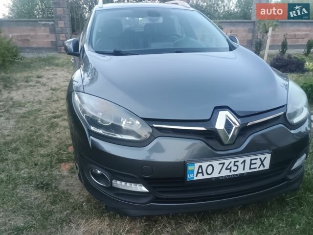 Сірий Рено Меган, об'ємом двигуна 1.5 л та пробігом 307 тис. км за 9600 $, фото 1 на Automoto.ua