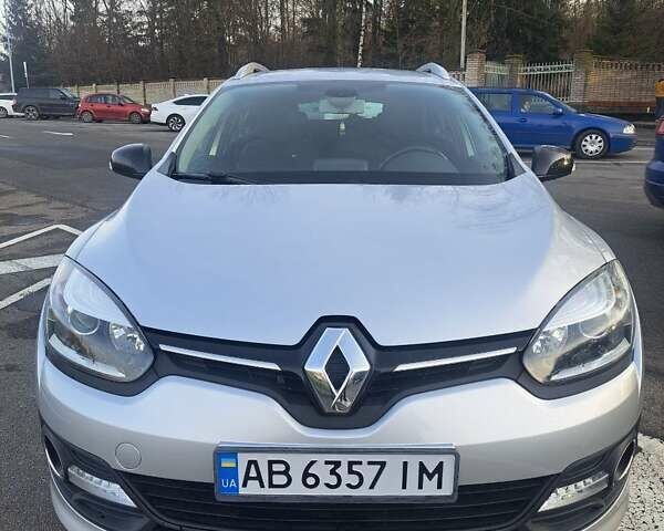 Серый Рено Меган, объемом двигателя 1.5 л и пробегом 190 тыс. км за 9500 $, фото 1 на Automoto.ua