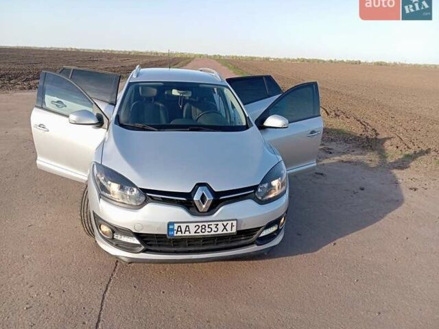 Серый Рено Меган, объемом двигателя 1.5 л и пробегом 258 тыс. км за 9100 $, фото 1 на Automoto.ua