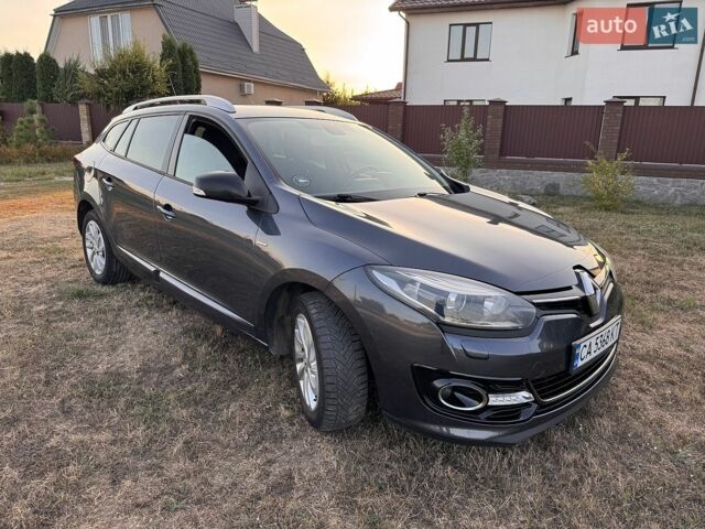 Сірий Рено Меган, об'ємом двигуна 1.5 л та пробігом 230 тис. км за 8500 $, фото 1 на Automoto.ua