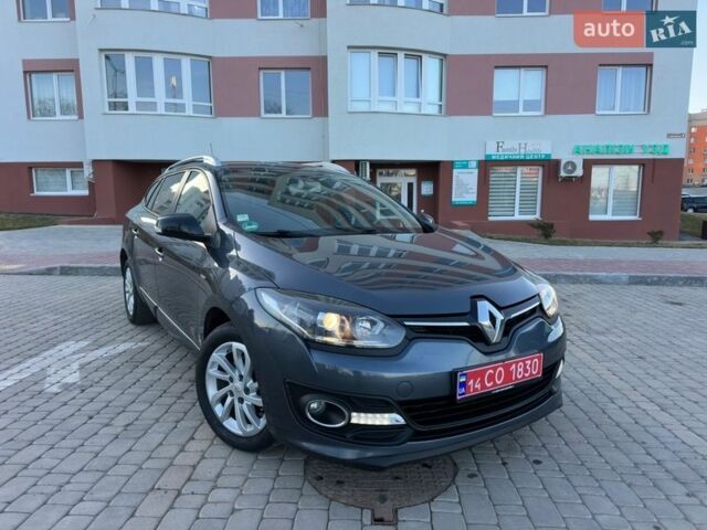 Серый Рено Меган, объемом двигателя 1.5 л и пробегом 176 тыс. км за 9599 $, фото 1 на Automoto.ua