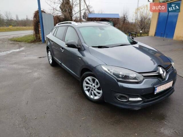 Сірий Рено Меган, об'ємом двигуна 1.5 л та пробігом 192 тис. км за 8700 $, фото 1 на Automoto.ua