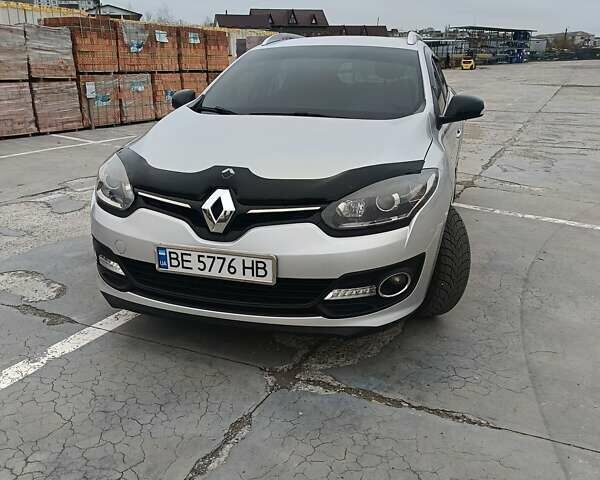 Серый Рено Меган, объемом двигателя 1.5 л и пробегом 223 тыс. км за 9500 $, фото 1 на Automoto.ua