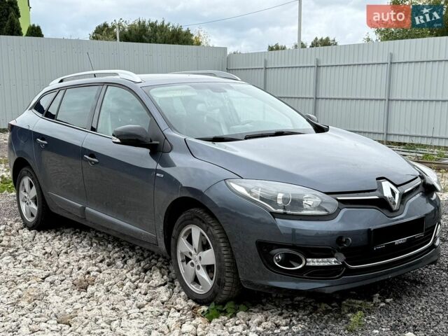 Сірий Рено Меган, об'ємом двигуна 1.2 л та пробігом 120 тис. км за 3950 $, фото 1 на Automoto.ua