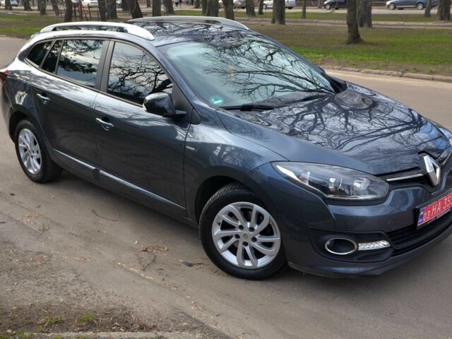 Сірий Рено Меган, об'ємом двигуна 1.5 л та пробігом 186 тис. км за 9399 $, фото 1 на Automoto.ua