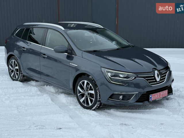 Серый Рено Меган, объемом двигателя 1.6 л и пробегом 207 тыс. км за 14499 $, фото 1 на Automoto.ua