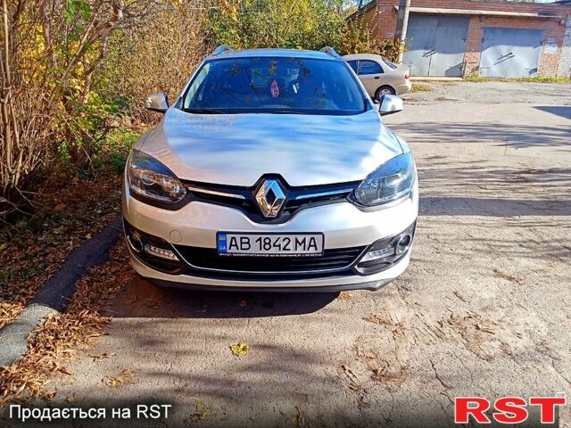 Серый Рено Меган, объемом двигателя 1.5 л и пробегом 256 тыс. км за 7700 $, фото 1 на Automoto.ua