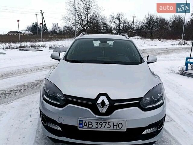 Серый Рено Меган, объемом двигателя 1.5 л и пробегом 255 тыс. км за 9500 $, фото 1 на Automoto.ua