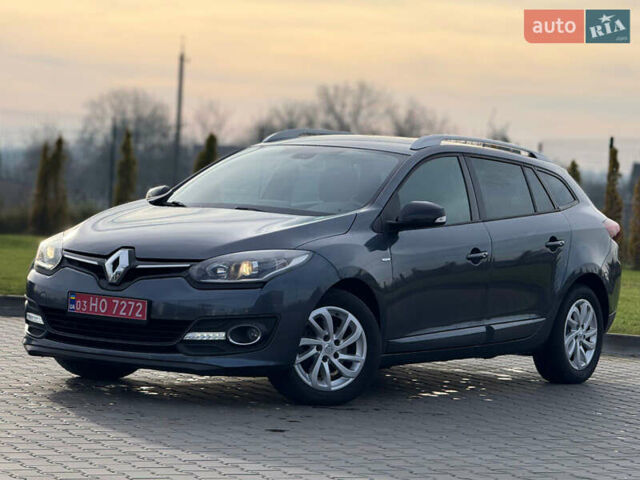 Серый Рено Меган, объемом двигателя 1.5 л и пробегом 180 тыс. км за 11300 $, фото 1 на Automoto.ua