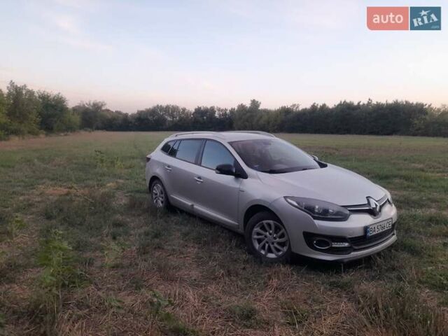 Серый Рено Меган, объемом двигателя 1.5 л и пробегом 195 тыс. км за 9300 $, фото 1 на Automoto.ua