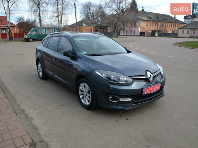 Сірий Рено Меган, об'ємом двигуна 1.5 л та пробігом 186 тис. км за 10450 $, фото 1 на Automoto.ua