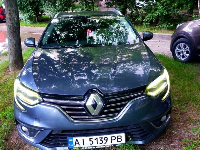 Серый Рено Меган, объемом двигателя 1.5 л и пробегом 232 тыс. км за 13500 $, фото 1 на Automoto.ua