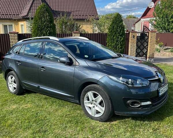 Сірий Рено Меган, об'ємом двигуна 1.5 л та пробігом 195 тис. км за 9600 $, фото 1 на Automoto.ua