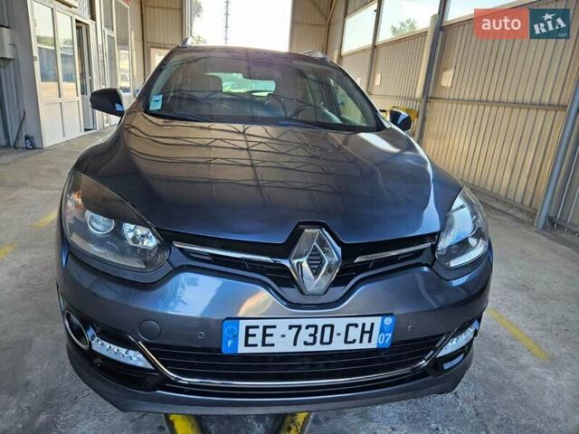 Серый Рено Меган, объемом двигателя 1.5 л и пробегом 160 тыс. км за 10500 $, фото 1 на Automoto.ua