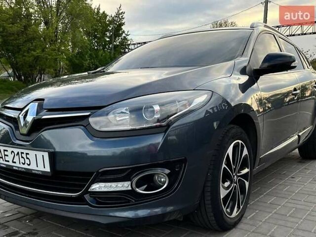 Серый Рено Меган, объемом двигателя 1.6 л и пробегом 185 тыс. км за 10500 $, фото 1 на Automoto.ua