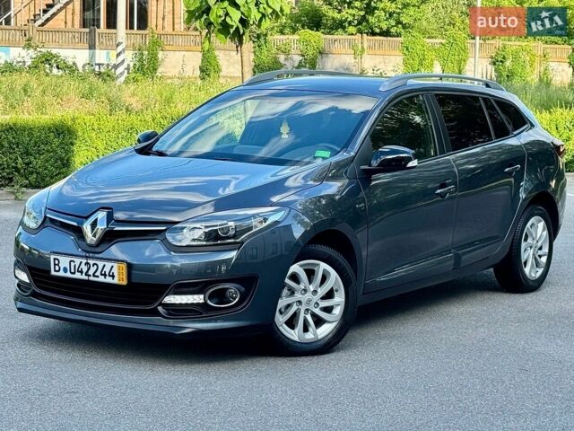 Сірий Рено Меган, об'ємом двигуна 1.5 л та пробігом 199 тис. км за 9700 $, фото 1 на Automoto.ua