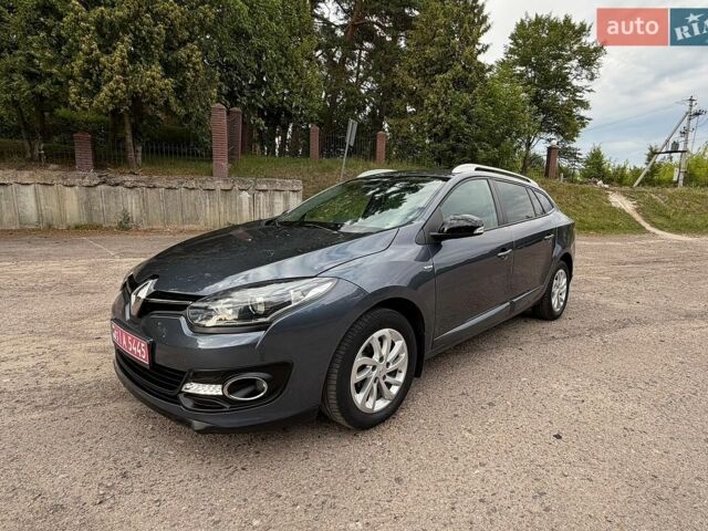 Сірий Рено Меган, об'ємом двигуна 1.5 л та пробігом 166 тис. км за 9300 $, фото 1 на Automoto.ua