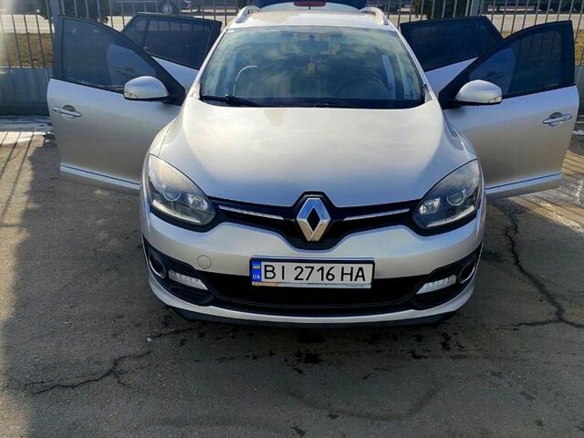 Сірий Рено Меган, об'ємом двигуна 1.5 л та пробігом 250 тис. км за 8700 $, фото 1 на Automoto.ua