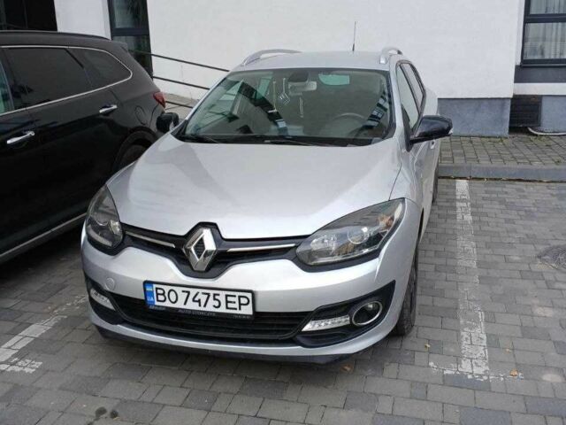 Серый Рено Меган, объемом двигателя 1.5 л и пробегом 230 тыс. км за 9300 $, фото 1 на Automoto.ua