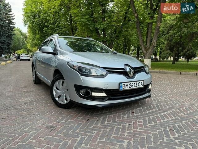 Серый Рено Меган, объемом двигателя 1.5 л и пробегом 130 тыс. км за 9250 $, фото 1 на Automoto.ua