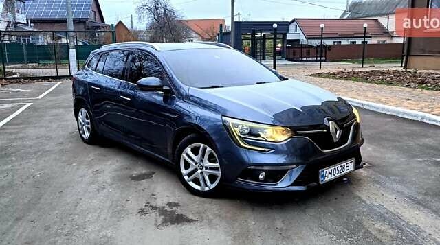 Сірий Рено Меган, об'ємом двигуна 1.46 л та пробігом 212 тис. км за 12500 $, фото 1 на Automoto.ua