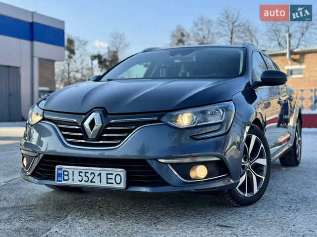 Серый Рено Меган, объемом двигателя 1.5 л и пробегом 220 тыс. км за 12500 $, фото 1 на Automoto.ua