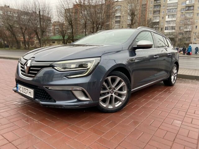 Серый Рено Меган, объемом двигателя 1.5 л и пробегом 203 тыс. км за 14800 $, фото 1 на Automoto.ua