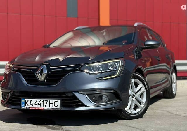 Серый Рено Меган, объемом двигателя 1.5 л и пробегом 182 тыс. км за 13500 $, фото 1 на Automoto.ua