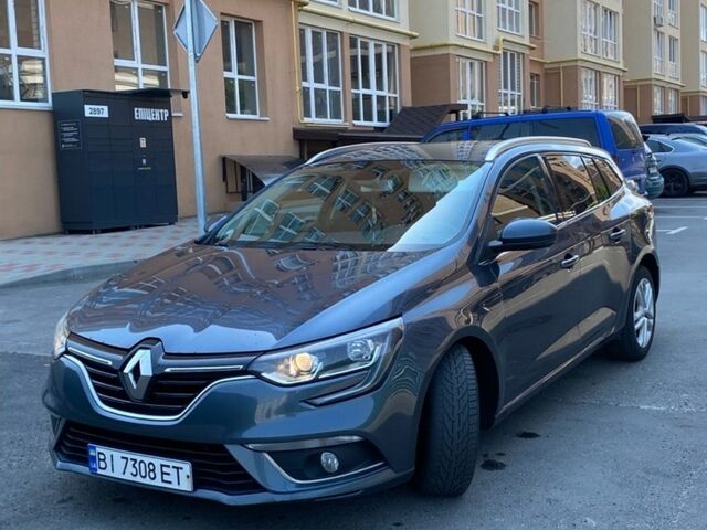 Сірий Рено Меган, об'ємом двигуна 1.46 л та пробігом 246 тис. км за 9300 $, фото 1 на Automoto.ua