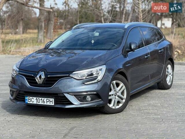 Серый Рено Меган, объемом двигателя 1.2 л и пробегом 72 тыс. км за 12500 $, фото 1 на Automoto.ua