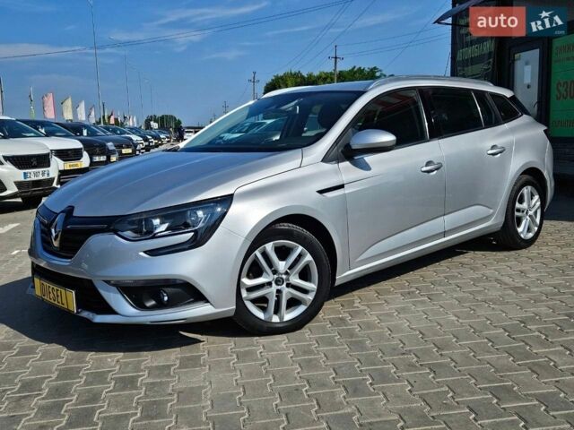 Сірий Рено Меган, об'ємом двигуна 1.5 л та пробігом 152 тис. км за 13300 $, фото 1 на Automoto.ua